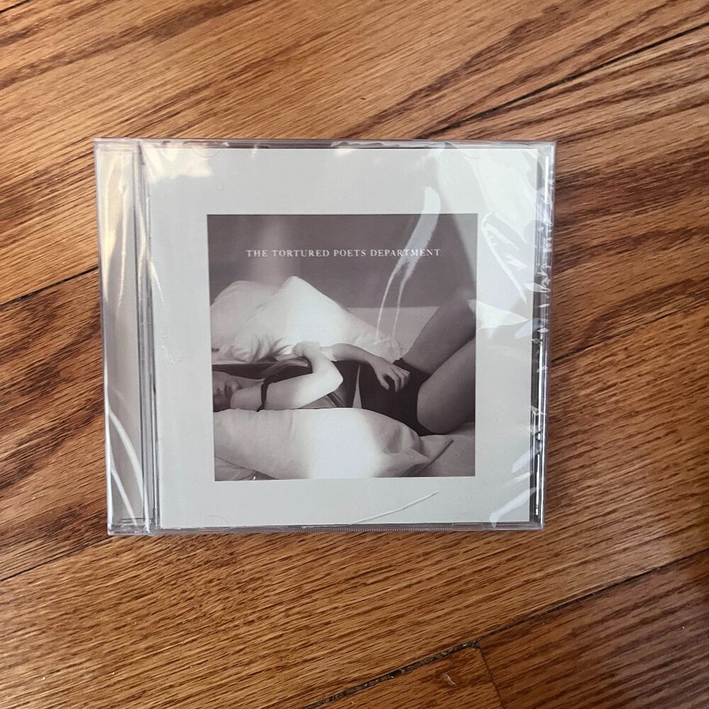 Taylor Swift TTPD The Tortured Poets Department CD with Signed Insert SEALED